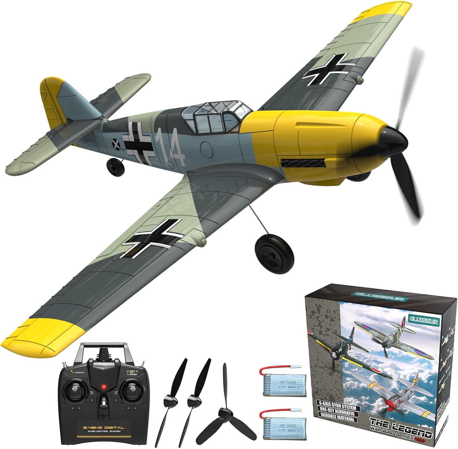 Bf 109 4 RTF RC Airplane Model